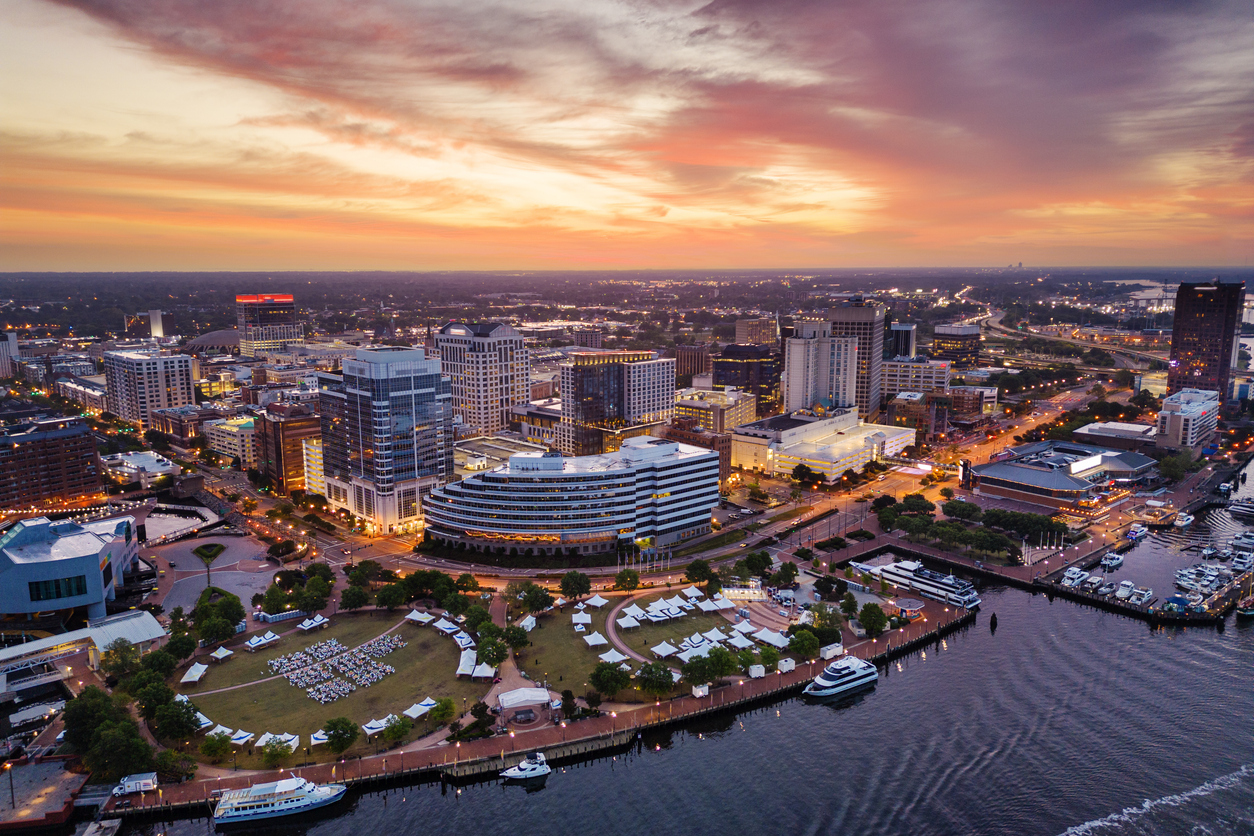 Panoramic Image of Chesapeake, VA